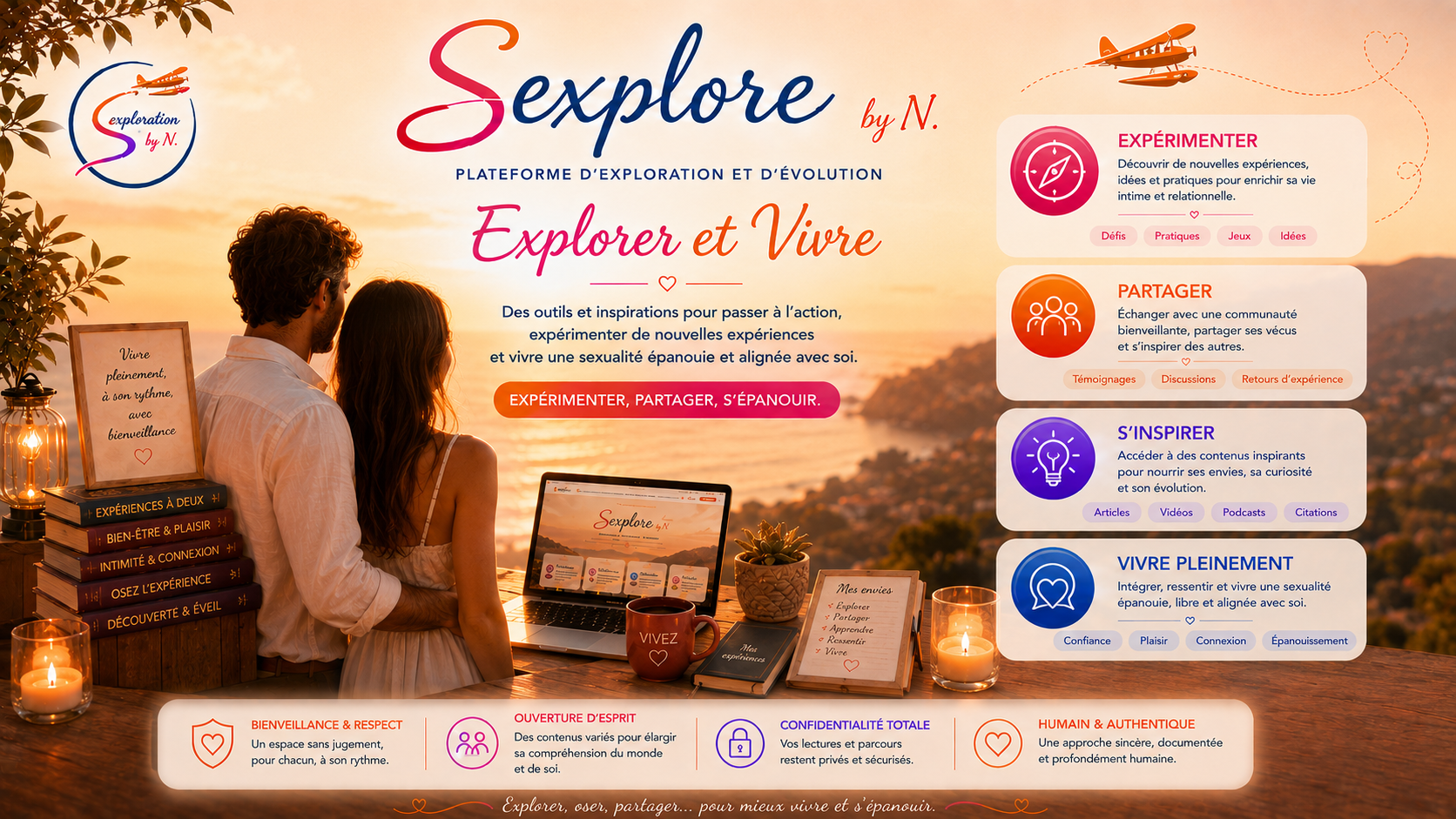 Explorer et vivre